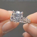 S925 Maxine Luxury 4.0 CT Round Cut Engagement Ring - Image 4