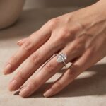 S925 4.5Ct Excellent Pear Cut Engagement Ring - Image 3
