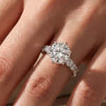 S925 Maxine Unique 6 Prong 6.0Ct Round Cut Engagement Ring - Image 8