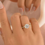 S925 Maxine Moissanite 2.0 Ct~2.5 Ct Cushion Cut Engagement Ring - Image 22