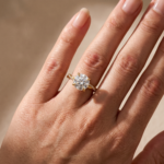 S925 Twist 1.25 Carat/2.0 Carat Round Cut Promise Ring For Her In Sterling Silver - Image 16