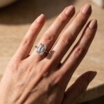 S925 Maxine 5.0Ct Solitaire Emerald Cut Travel Ring - Image 3