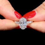 S925 Maxine Fashion 4.0Ct Oval Cut Travel Ring For Women