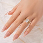 S925 Classic 3.0Ct Cushion Cut Engagement Ring Promise Ring In Sterling Silver - Image 2