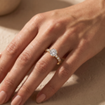 S925 Maxine Moissanite 2.0 Ct~4.0 Ct Round Cut Engagement Ring In Sterling Silver - Image 9