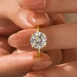 S925 Maxine Moissanite Solitaire 2.0~4.0 Carat Round Cut Engagement Ring - Image 17