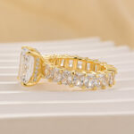 S925 3.5Ct Radiant Cut Luxe Engagement Ring Travel Ring In Sterling Silver - Image 7
