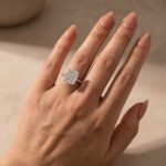 S925 Classic 5.0Ct Radiant Cut Engagement Ring Travel Ring In Sterling Silver - Image 2