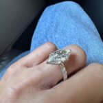S925 4.5Ct Marquise Cut Engagement Ring Travel Ring In Sterling Silver - Image 4