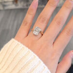 S925 Special 4.5Ct Cushion Cut Engagement Ring For Women In Sterling Silver - Image 2