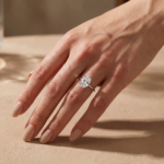 S925 Classic 4.0Ct Solitaire Oval Cut Hidden Halo Engagement Ring In Sterling Silver - Image 16