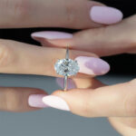 S925 Classic 4.0Ct Solitaire Oval Cut Hidden Halo Engagement Ring In Sterling Silver - Image 7