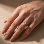 S925 Classic 4.0Ct Solitaire Oval Cut Hidden Halo Engagement Ring In Sterling Silver - Image 19