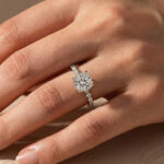 S925 Maxine Moissanite 2.0 Carat Cushion Cut Engagement Ring - Image 6