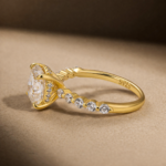 S925 Maxine Moissanite 2.0 Carat Cushion Cut Engagement Ring - Image 5