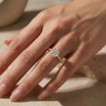 S925 Maxine Moissanite 2.0 Carat Cushion Cut Engagement Ring - Image 3