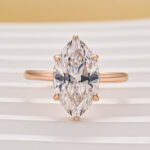 S925 Fashion Marquise Cut Women's Engagement Ring In Sterling Silver - Image 14