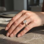 S925 Maxine 4.5 Carat Moissanite Radiant Cut  Engagement Ring - Image 6