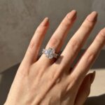 S925 Gorgeous Radiant Cut Engagement Ring For Women In Sterling Silver - Image 3