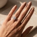 S925 Sparkle 3.5 Ct Radiant Cut Engagement Ring For Women in Sterling Silver - Image 2