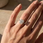 S925 Sparkle 3.5 Ct Radiant Cut Engagement Ring For Women in Sterling Silver - Image 3