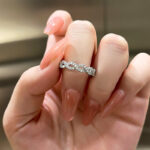 S925 Classic Infinity Wedding Band for Women In Sterling Silver - Image 3