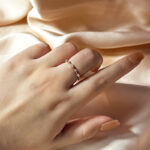 S925 Maxine Fashion Marquise & Round Cut Wedding Band - Image 8