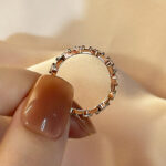 S925 Maxine Elegant Marquise Cut & Round Cut Simulated Diamond Wedding Band - Image 15