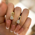S925 1.0Ct*2 Moissanite Exclusive Round Cut Stud Earrings - Image 9
