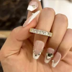 S925 Elegant Radiant Cut Women's Wedding Band In Sterling Silver - Image 8