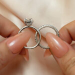 S925 Lovely 3.5Ct Pear Cut Wedding Ring Set In Sterling Silver - Image 7