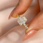 S925 Sparkle 3.5 Ct Radiant Cut Engagement Ring For Women in Sterling Silver - Image 5