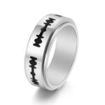 Personalized Tungsten Ring Anniversary Rings For Men - Image 3