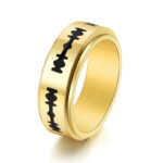 Personalized Tungsten Ring Anniversary Rings For Men - Image 2