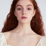 S925 Moissanite 2.0 Carat Round Cut Pendant Necklace - Image 9