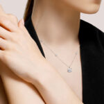 S925 Moissanite 2.0 Carat Round Cut Pendant Necklace - Image 10