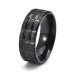 Matte Punk Tungsten Ring For Men - Image 3