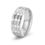 Matte Punk Tungsten Ring For Men - Image 4
