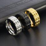 Matte Punk Tungsten Ring For Men - Image 5