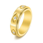 the Eye of God Tungsten Ring For Men - Image 2