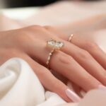S925 Maxine Elegant Radiant Cut Simulated Diamond Engagement Ring - Image 3