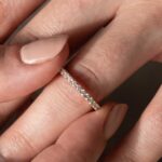 S925 Sterling Silver Classic Full Eternity Thin Wedding Band For Women - Image 9