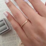 S925 Simple Wedding Band For Women In Sterling Silver - Image 2