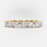 S925 Fashion Design Marquise Cut & Round Cut Wedding Band In Sterling Silver - Image 7