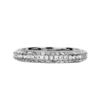 S925 Exclusive Halo Cushion Cut 3PC Wedding Set In Sterling Silver - Image 6