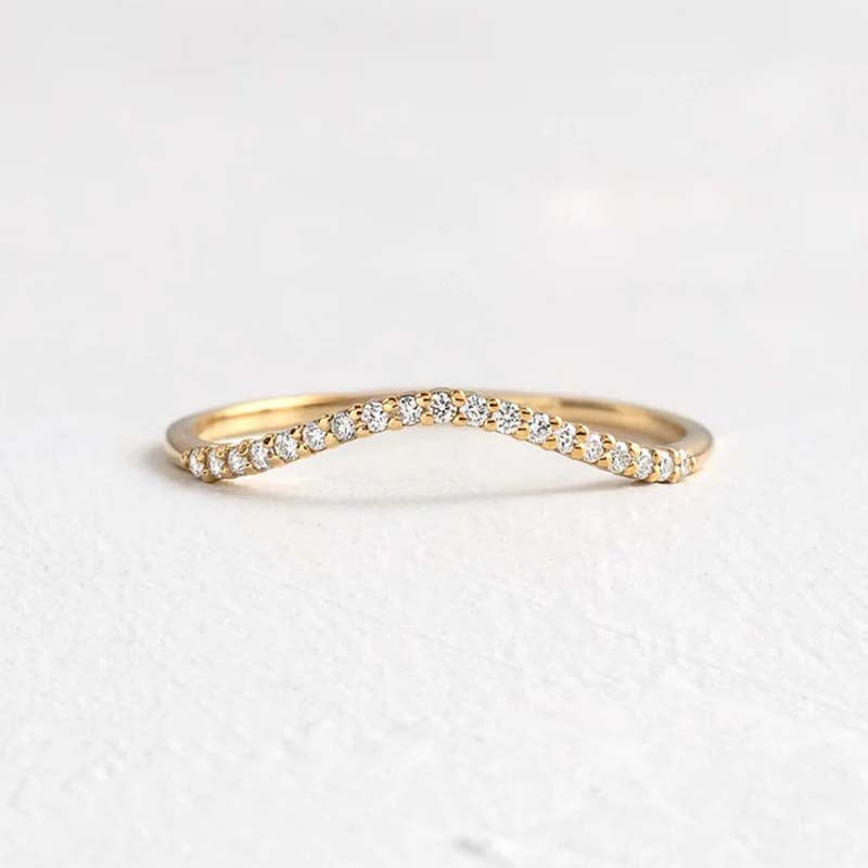 WB443YS-1-8ab29567-7feb-41d9-aa39-f4d1291dd0fa S925 Unique Pave Wedding Band - Image 1