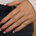 S925 Maxine Fashion Marquise & Round Cut Wedding Band - Image 2