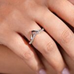 S925 Classic Rose Gold Curved Wedding Band In Sterling Silver - Image 2