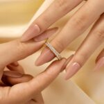 S925 4.5Ct Radiant Cut Eternity Wedding Band In Sterling Silver - Image 3