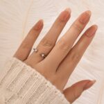 S925 Classic Round Cut Open Wedding Band In Sterling Silver For Women - Image 6